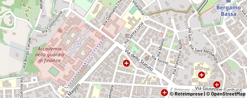 Mappa Bergamo