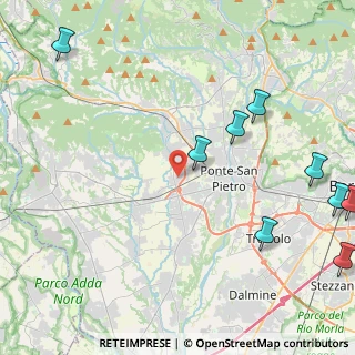 Mappa 24030 Bonate Sotto BG, Italia (6.42)