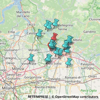 Mappa 24030 Bonate Sotto BG, Italia (9.287)