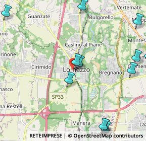 Mappa Viale Trento, 22074 Lomazzo CO, Italia (3)