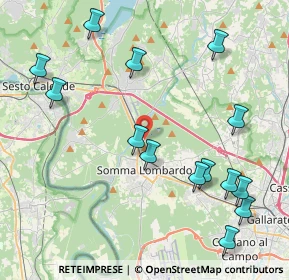 Mappa Via ai Monti, 21019 Somma Lombardo VA, Italia (4.85571)