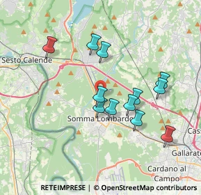 Mappa Via ai Monti, 21019 Somma Lombardo VA, Italia (3.27833)