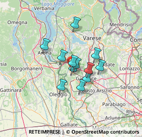 Mappa Via ai Monti, 21019 Somma Lombardo VA, Italia (8.82)