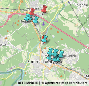 Mappa Via ai Monti, 21019 Somma Lombardo VA, Italia (1.83077)