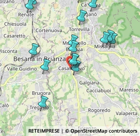 Mappa Via Don Giovenzana, 23880 Casatenovo LC, Italia (2.05063)