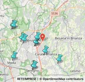 Mappa Via Morigiola, 20843 Verano Brianza MB, Italia (4.1)