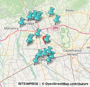 Mappa Via Nosellare, 36028 Rossano Veneto VI, Italia (6.69824)