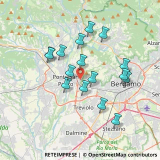 Mappa Via Piatti, 24030 Mozzo BG, Italia (3.4525)