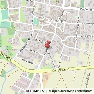 Mappa Via Trieste, 16, 22070 Fenegrò, Como (Lombardia)