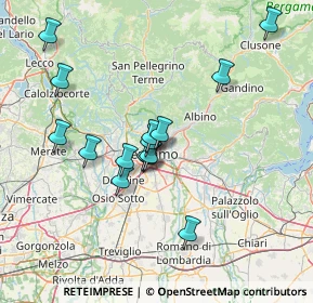 Mappa Via Carlo Serassi, 24125 Bergamo BG, Italia (12.944)