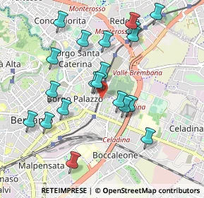 Mappa Via Carlo Serassi, 24125 Bergamo BG, Italia (0.971)