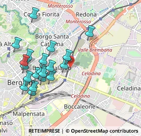 Mappa Via Carlo Serassi, 24125 Bergamo BG, Italia (1.0335)