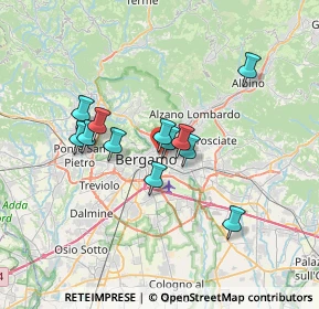 Mappa Via Carlo Serassi, 24125 Bergamo BG, Italia (5.48083)