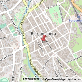 Mappa Via dei Mille, 17, 28021 Borgomanero, Novara (Piemonte)