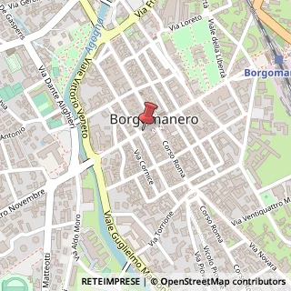 Mappa Corso G. Mazzini, 11, 28021 Borgomanero, Novara (Piemonte)