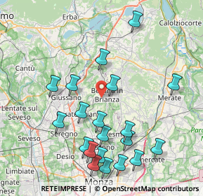 Mappa 20842 Besana In Brianza MB, Italia (8.7825)