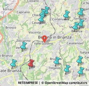 Mappa 20842 Besana In Brianza MB, Italia (2.85786)