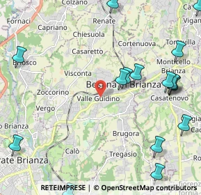 Mappa 20842 Besana In Brianza MB, Italia (2.92625)