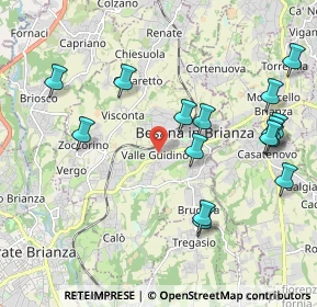 Mappa 20842 Besana In Brianza MB, Italia (2.25)