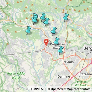 Mappa Via S. Cassiano, 24030 Presezzo BG, Italia (3.94364)
