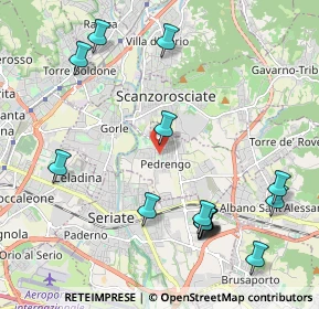 Mappa Piazza Europa Unita, 24066 Pedrengo BG, Italia (2.402)