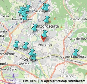Mappa Piazza Europa Unita, 24066 Pedrengo BG, Italia (2.262)