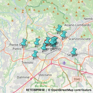 Mappa Via Torino, 24100 Bergamo BG, Italia (2.24333)