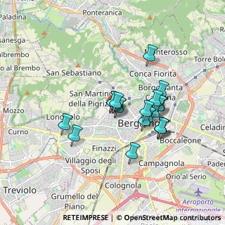 Mappa Via Torino, 24100 Bergamo BG, Italia (1.3555)