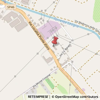 Mappa Via ponte d?oro, 17, 36015 Schio, Vicenza (Veneto)