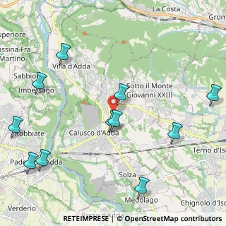 Mappa Via Marzi, 24030 Carvico BG, Italia (2.59636)