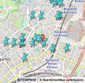 Mappa Via Angelo Cassina, 24125 Bergamo BG, Italia (0.549)