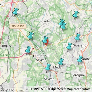 Mappa 22060 Novedrate CO, Italia (4.79417)