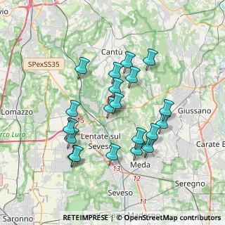 Mappa 22060 Novedrate CO, Italia (3.315)