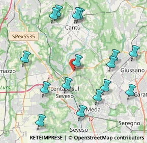 Mappa 22060 Novedrate CO, Italia (4.64813)