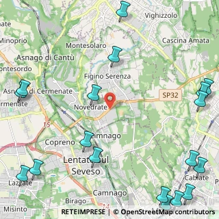 Mappa 22060 Novedrate CO, Italia (3.515)