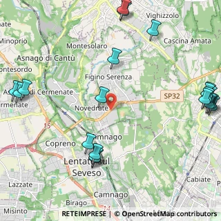 Mappa 22060 Novedrate CO, Italia (3.059)