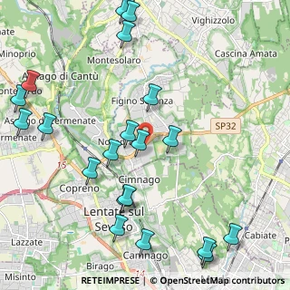 Mappa 22060 Novedrate CO, Italia (2.6585)
