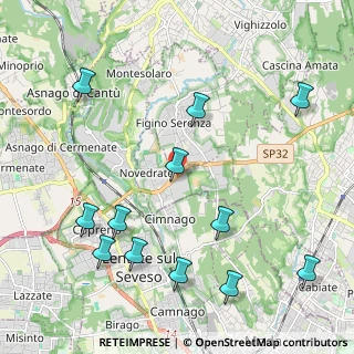 Mappa 22060 Novedrate CO, Italia (2.50583)