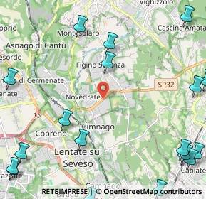 Mappa 22060 Novedrate CO, Italia (3.42833)
