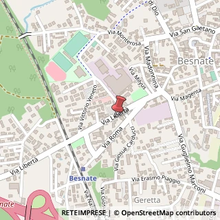 Mappa Via Libertà, 13, 21010 Besnate, Varese (Lombardia)
