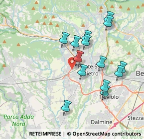 Mappa Presezzo, 24030 Presezzo BG, Italia (3.58)