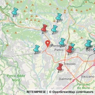 Mappa Presezzo, 24030 Presezzo BG, Italia (5.19231)