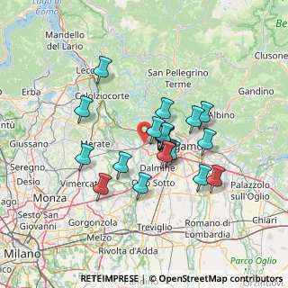 Mappa Presezzo, 24030 Presezzo BG, Italia (11.26722)