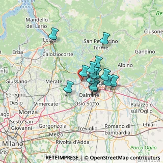 Mappa Presezzo, 24030 Presezzo BG, Italia (8.28714)