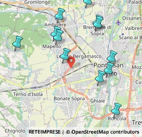 Mappa Presezzo, 24030 Presezzo BG, Italia (2.265)