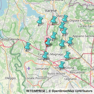 Mappa Via Resconi, 21044 Cavaria Con Premezzo VA, Italia (6.76385)