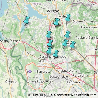 Mappa Via Resconi, 21044 Cavaria Con Premezzo VA, Italia (6.07727)