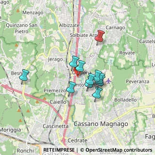 Mappa Via Resconi, 21044 Cavaria Con Premezzo VA, Italia (1.26182)