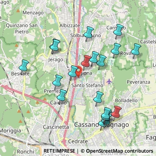 Mappa Via Resconi, 21044 Cavaria Con Premezzo VA, Italia (2.176)