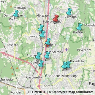 Mappa Via Resconi, 21044 Cavaria Con Premezzo VA, Italia (2.07846)